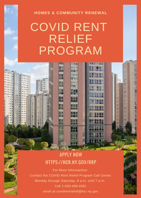 NYS covid 19 rent relief program hope community